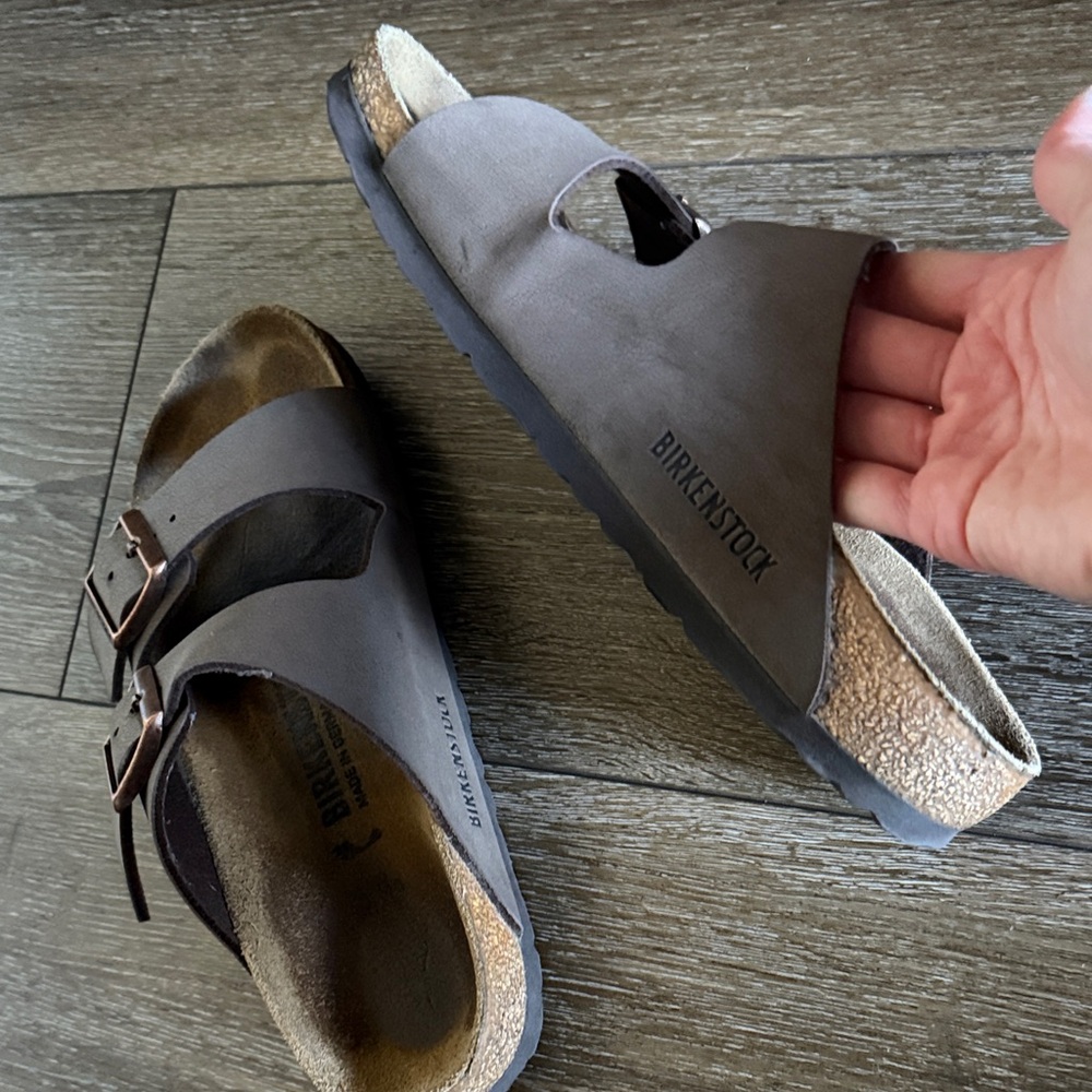 Birkenstock Arizona Mocha Sandals - Picture 11 of 12